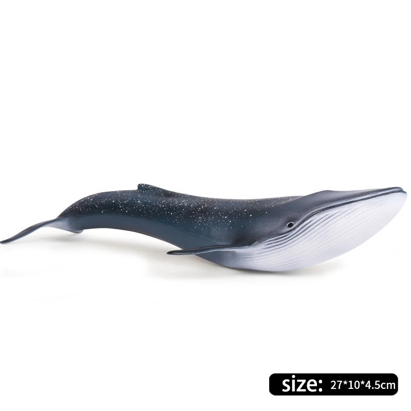 Синие игрушечные киты Sea Life модель животного фигурки классические игрушки