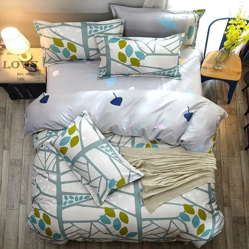 3/4 шт. Комплект постельного белья с рисунком дерева|Комплекты белья| |