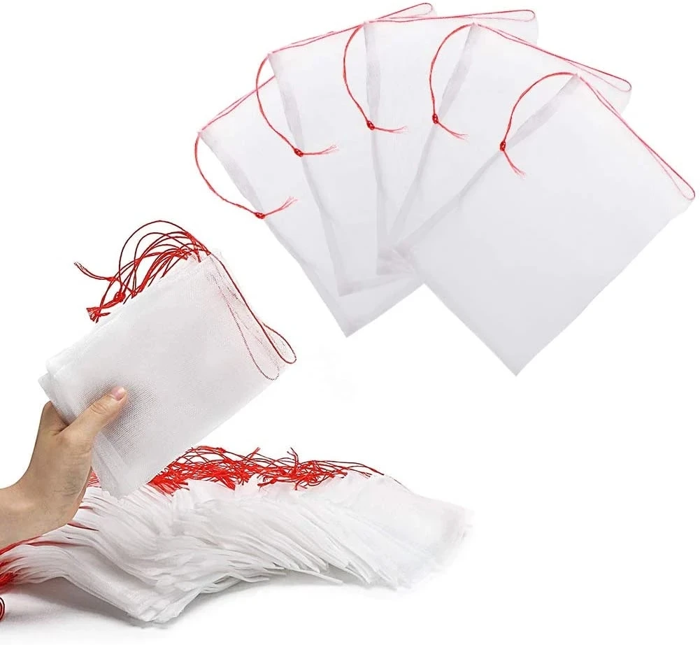 

Сетчатая Сумка для фруктов и овощей, многоразовая, 50/30 шт.