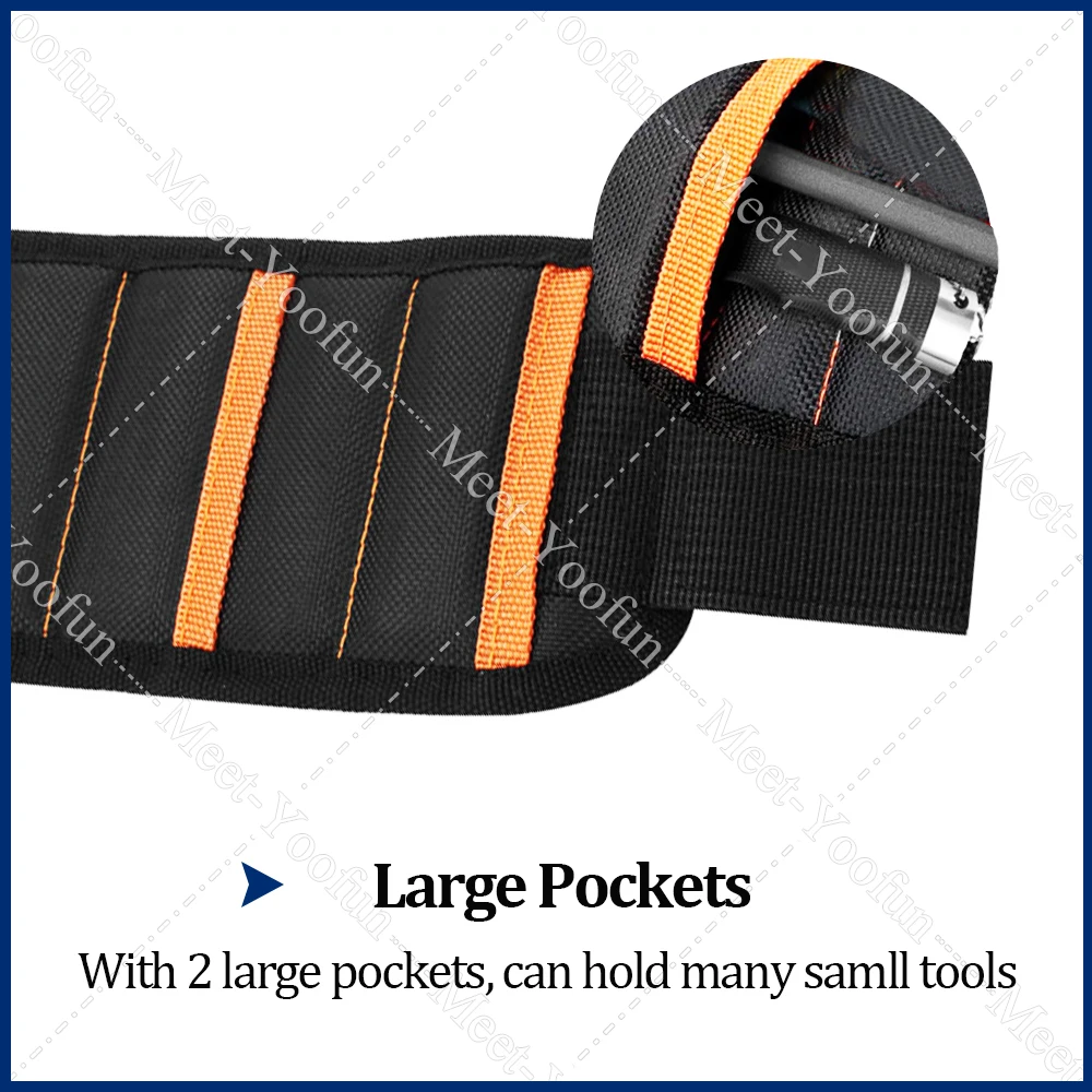 Магнитный браслет Прочный магниты группа сумка для хранения инструментов