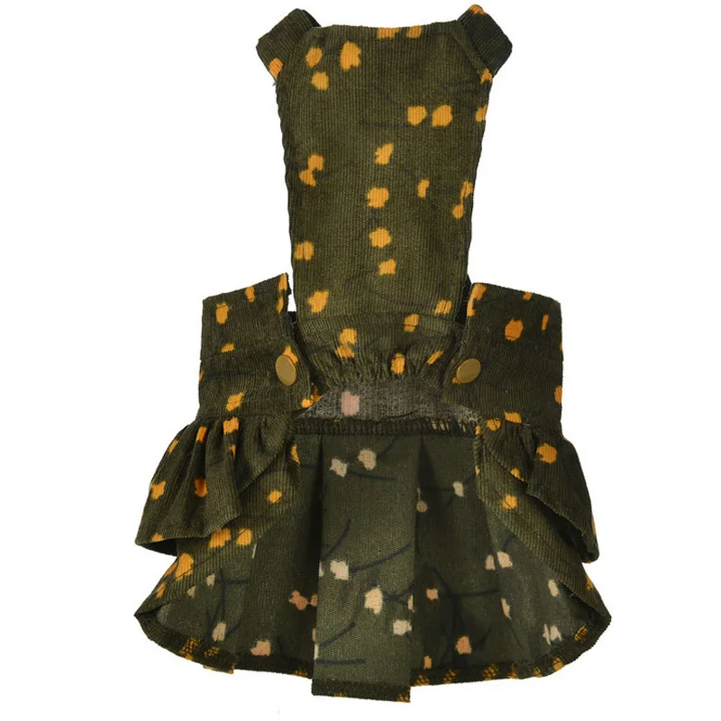 Spring Summer Dress For Small Dogs Jeans Puppy Cat Clothing Skirt Poodle Pug Tutu Cake Dresses Pet Clothes Apparel XS-XL F-5 | Дом и сад