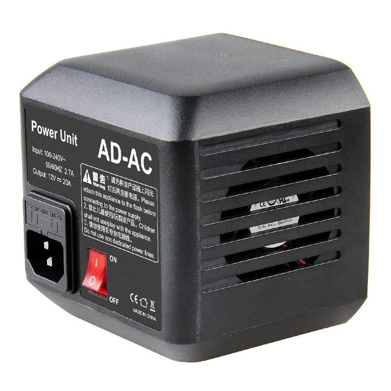 Адаптер источника питания GODOX AD-AC AC с кабелем для AD600B AD600M AD600BM Flashpoint XPLOR 600 Flash Strobe