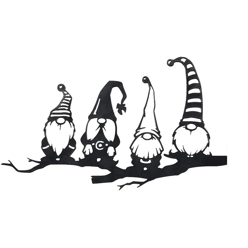 Акция! Металлическая фигурка гнома для украшения газона/двора Художественная