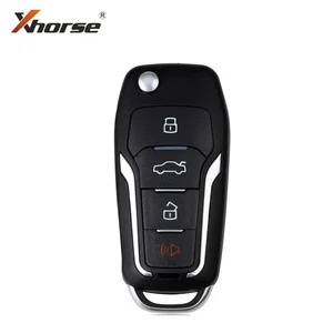 Пульт дистанционного управления Xhorse XEFO01EN для Ford, 4 кнопки, встроенный чип XT27