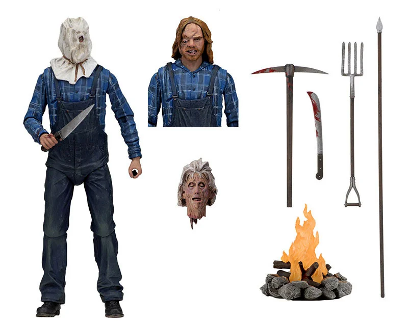 

Slyer Action Figure 1/6 Jason Voorhees Weapon Fire Accessories Friday the 13th Horror Movie Figurine Toy 18 Years Old Collection