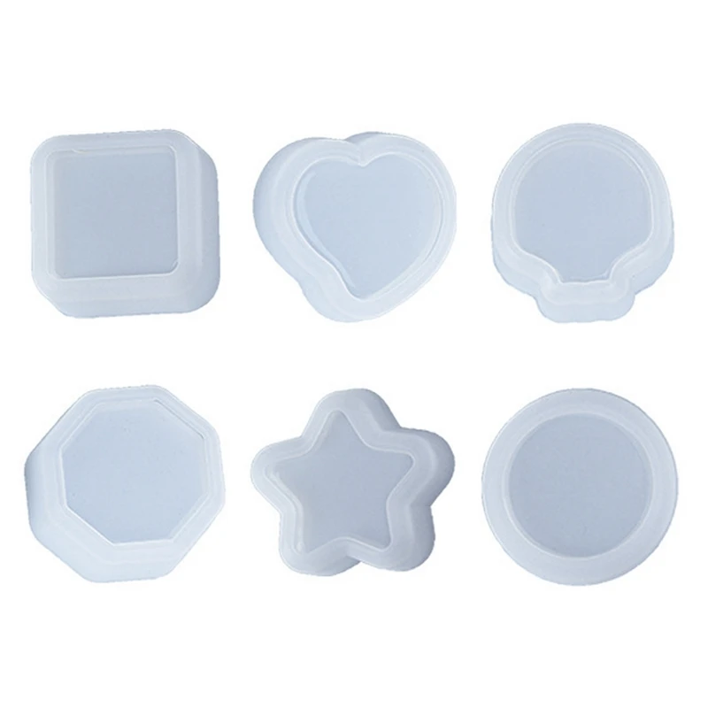 

Plant Flower Pot Epoxy Resin Mold Dish Plate Succulent Flowerpot Silicone Mould DIY Crafts Home Decorations Casting Tools