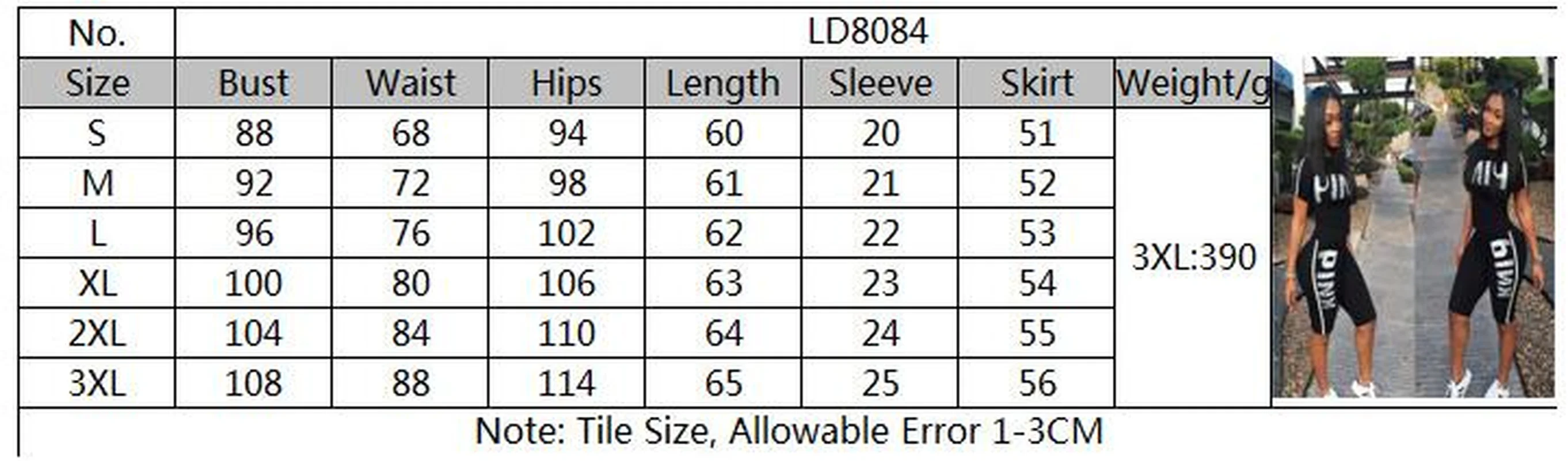 

Casual Pink Letter Print Women Two Piece Set 2020 New Summer Rompers Nice Striped T-Shirts And Skinny Pants 2pcs Outfits