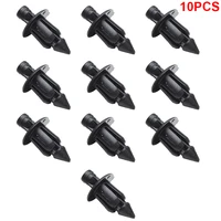 102030pcs 6mm black rivet fairing body trim panel fastener screw clips for honda motorcycle accessories parts dropshipping