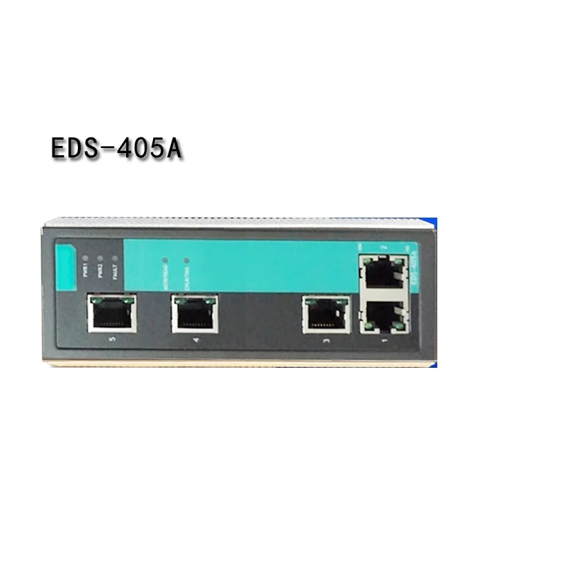 

EDS-405A 5-port 100M Ethernet переключатель рельсовое крепление