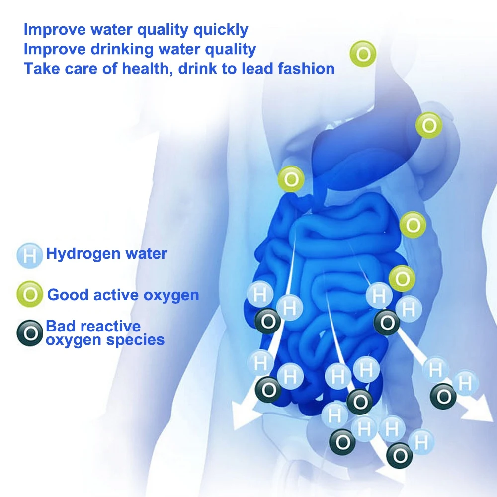 

420ml Japanese Titanium Quality Hydrogen-Rich Water Cup Ionizer Maker/Generator Super Antioxidants ORP Hydrogen Bottle