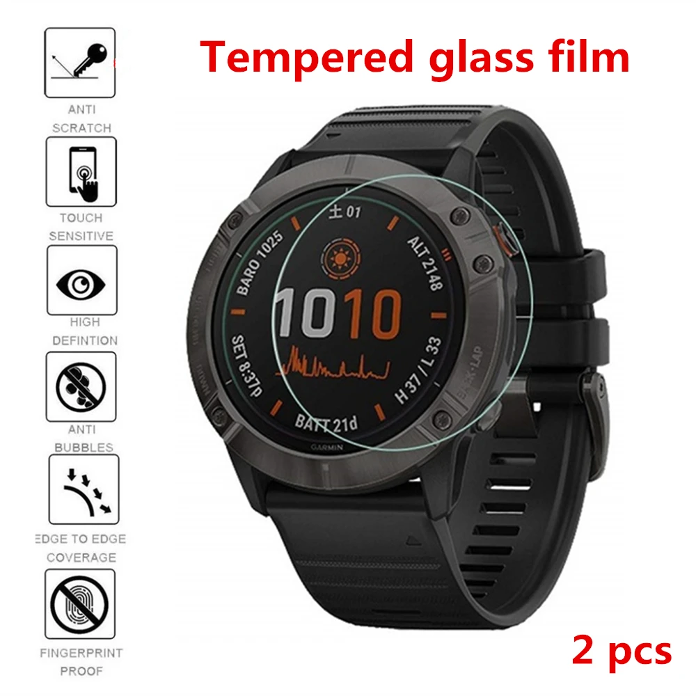 Защитная пленка из закаленного стекла HD для Garmin Fenix 5 5S 6 6S 6X/Vivoactive 3/Forerunner245 945 45 |