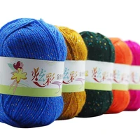4 strands soft knitting crochet thread hand woolen yarn diy apparel sewing accessories