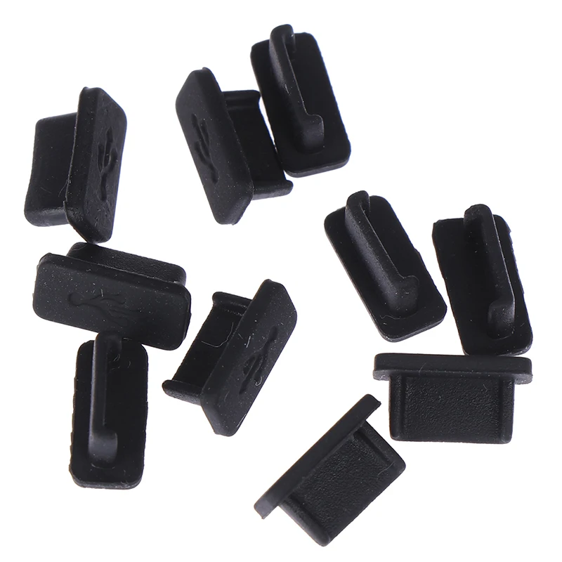

10pcs USB 3.1 Type C Anti Dust Rubber Dust Plug For Macbook For Huawei P9 Charger Type C Plug Cover