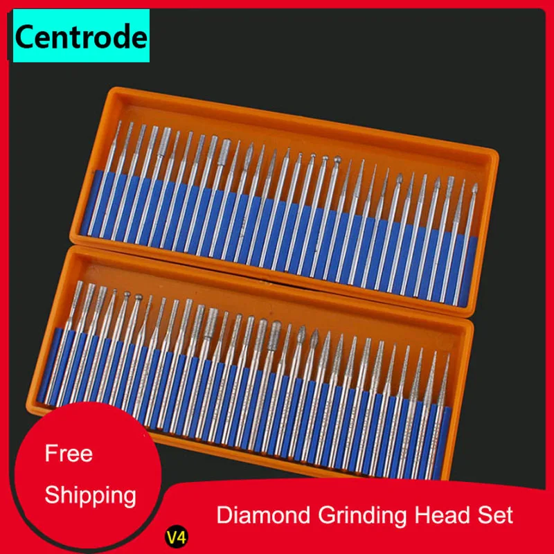 Алмазная шлифовальная головка набор шлифовальных насадок с покрытием для резьбы