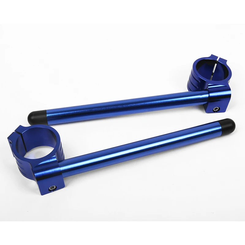 

CNC 50mm Riser Clip-Ons handlebars Lift handle bar Fork Tube One Pair Black/Gold/Silver/Red Motorcycle Handbar Clip Ons Clipon