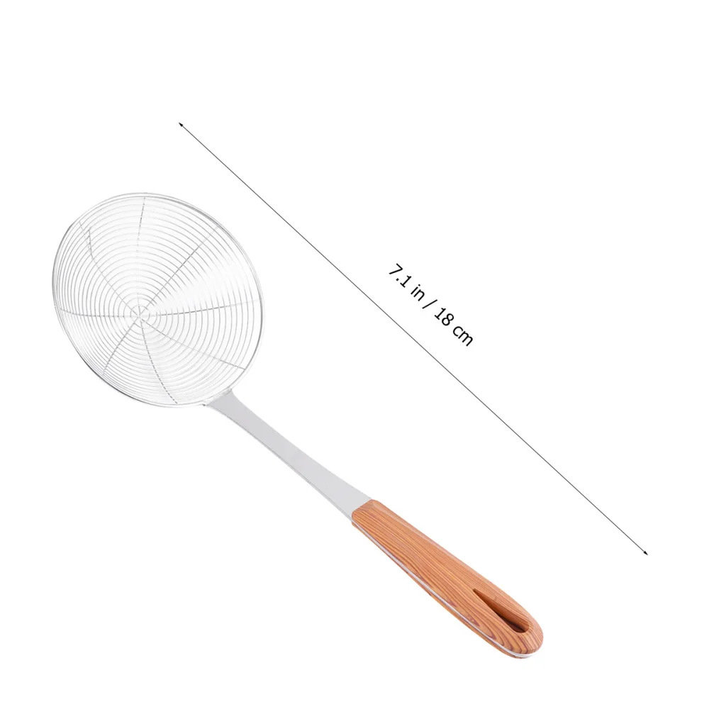 Нержавеющая сталь масло для жарки ложка ситечко сетки Еда половник дуршлаг