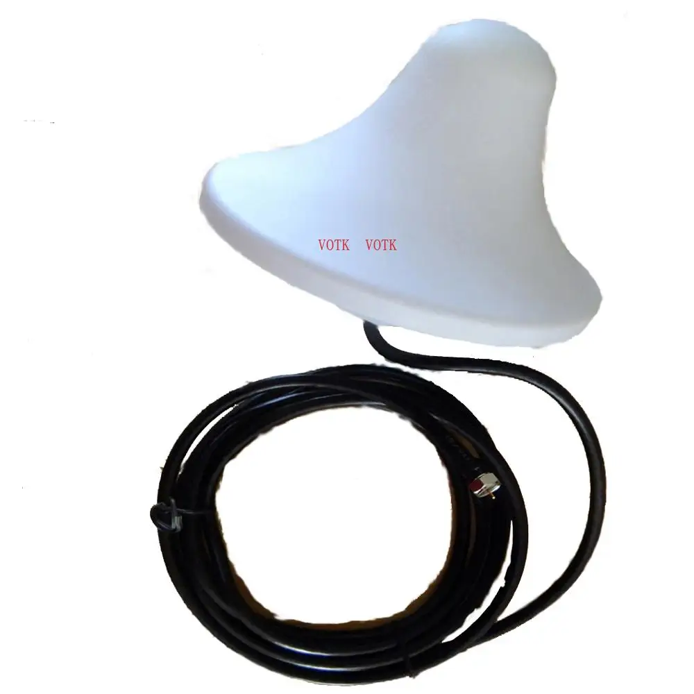 Внутренняя потолочная антенна 806-2500mzh N разъем с кабелем 3M для Wifi 3GGSM CDMA DCS