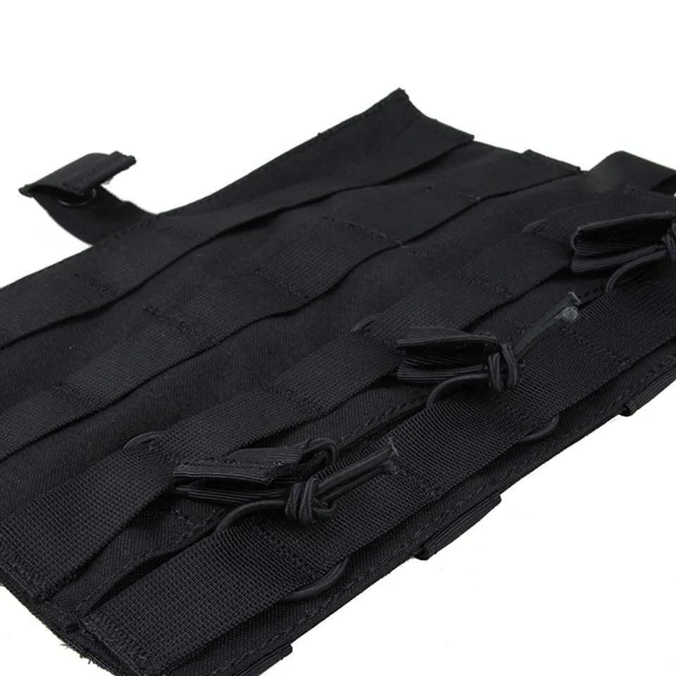 Тройная сумка TMC Molle M4 Мультикам для тактических AVS JPC2.0 жилет передняя панель