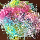 10 гпакет красочные рафия конфетти измельченный бумажный наполнитель подарочной коробки для свадьбы, дня рождения, рождественской вечеринки