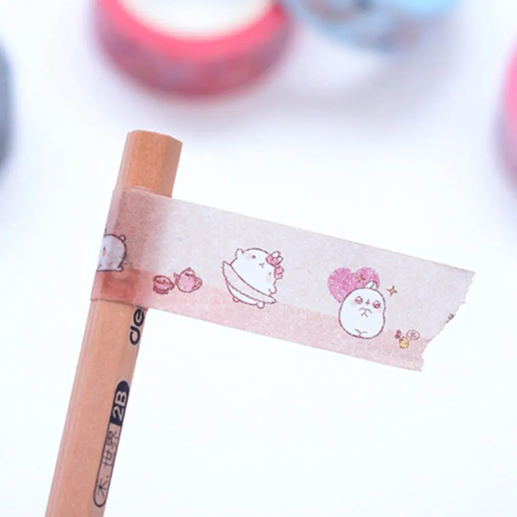 Цветная Яркая декоративная лента с случайным рисунком самодельная для