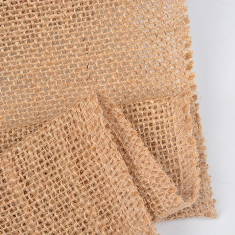 Туманная 30x1000 см джутовая настольная дорожка винтажная естественная