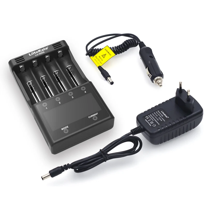Умное устройство для зарядки никель-металлогидридных аккумуляторов от компании Liitokala Lii-260 Lii-PD4 Lii-500S Lii-S6 Lii-402 3,7 V 18650/16340/18350/14500/10440/26650 зарядное устройство, зарядное устройство для литиевой батареи
