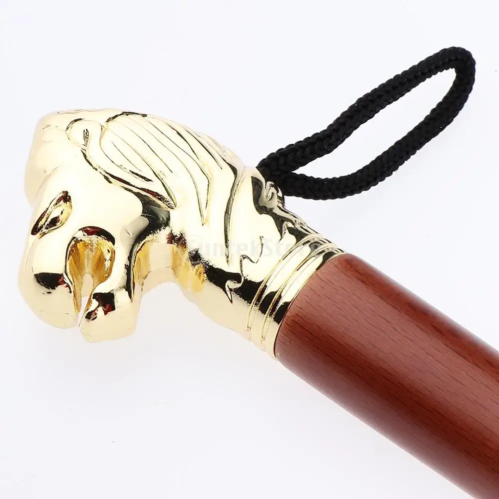 Shoe Horn 58cm Retro Durable Lion Head Long Metal Shoehorn Brown Wood Handled Shoe Lifter Spoon 58cm