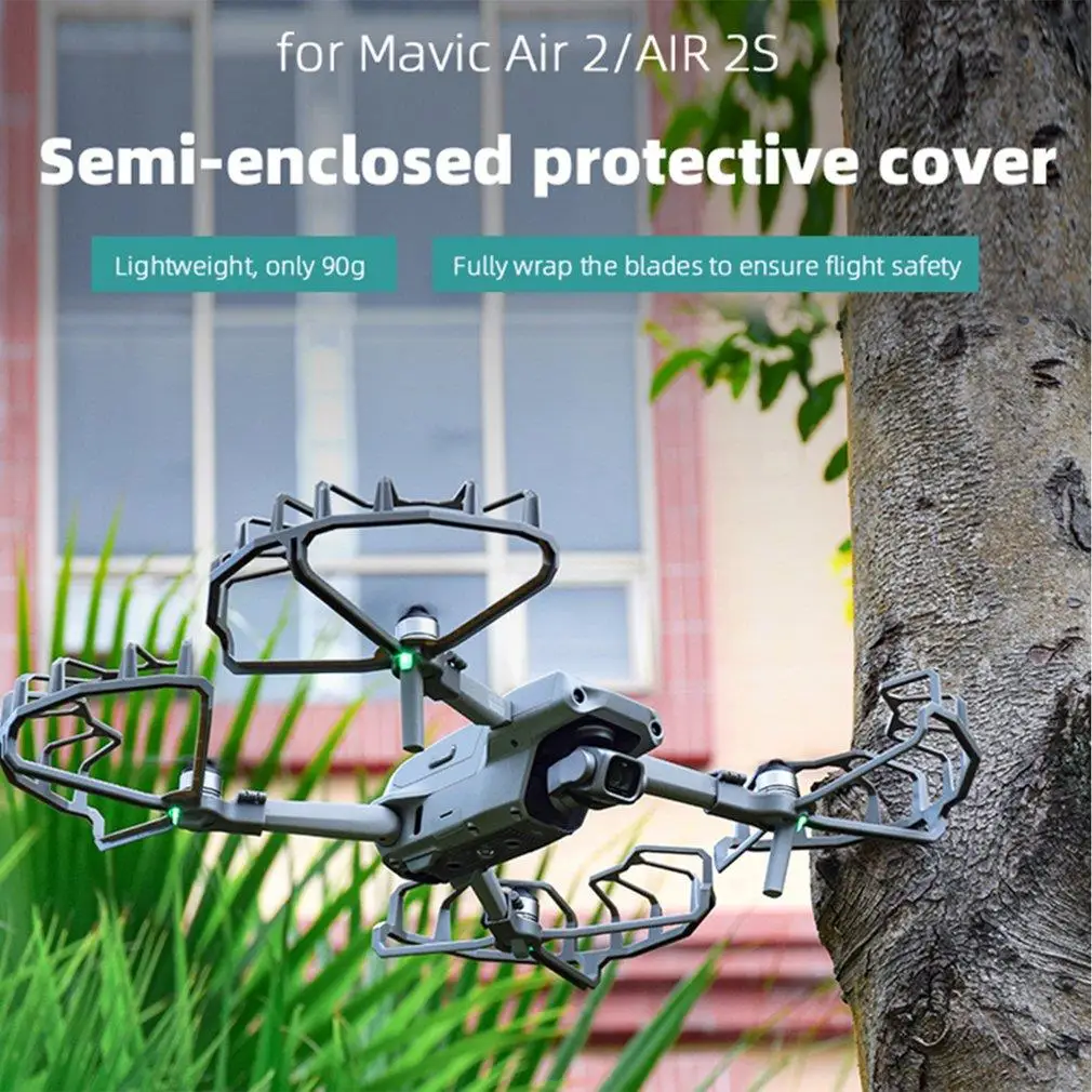 

for Mavic Air 2/2S Propeller Guard with Heightening Landing Gear for DJI Mavic Air 2 2S Drone Blade Protector Cover Accessory