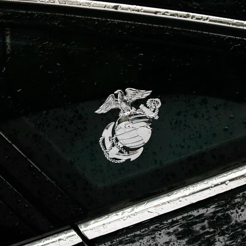 Автомобильная эмблема морской пехоты металлический 3d значок для мотоцикла Орл