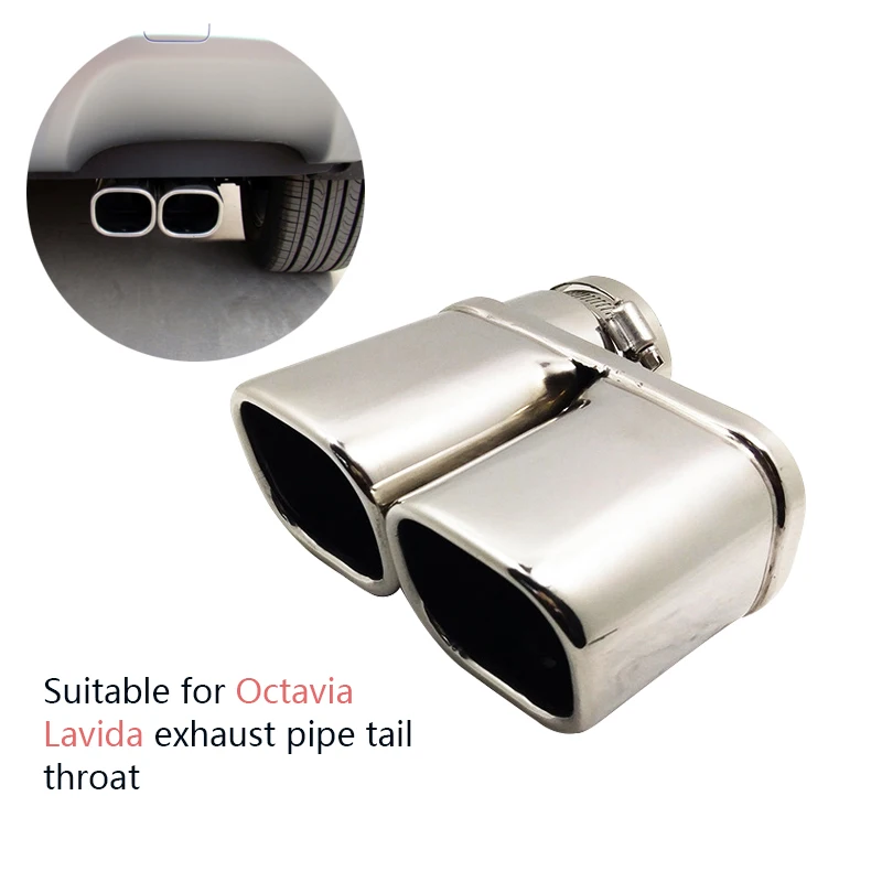 

Auto parts are suitable for Octavia and Lavida for exhaust pipe muffler tail throat