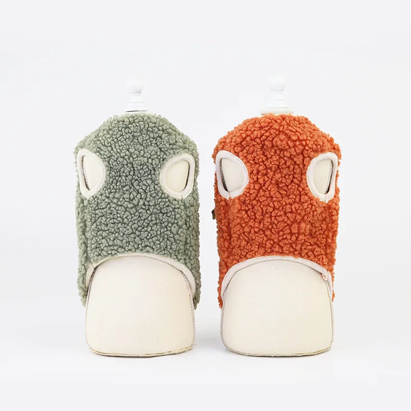 

Pet Clothes Autumn And Winter Teddy Cashmere Fashion Vest Dog Cat Costume Warm And Comfortable Elastic Vest Clothes
