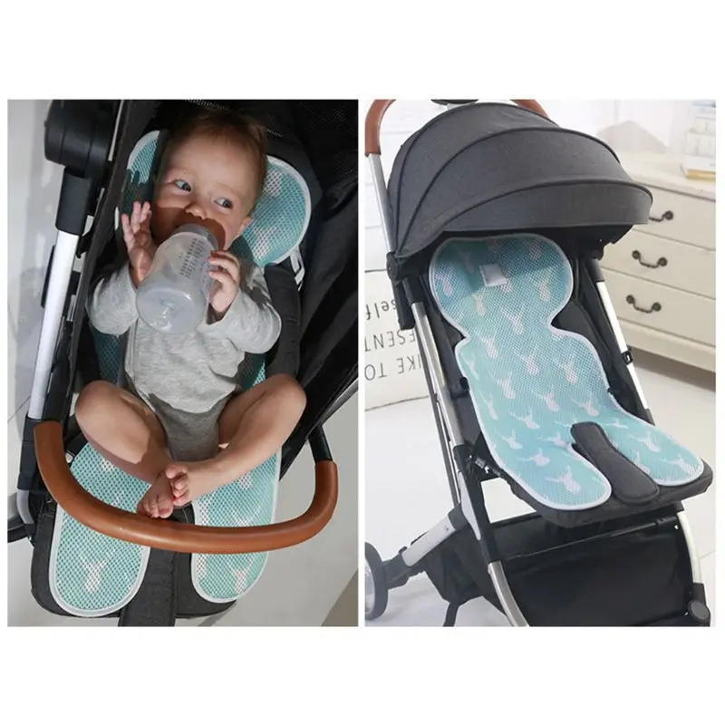 

Baby Summer Stroller Mat Breathable 3D Mesh Seat Cushion Toddler Comfortable Pad Liner Pushchair Accessories