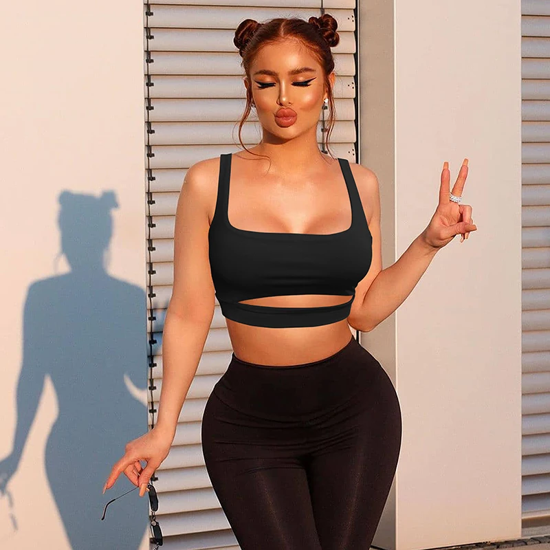 Женские летние блузки Wantmove 2021 Модный Корсет на бретелях сексуальный топ с