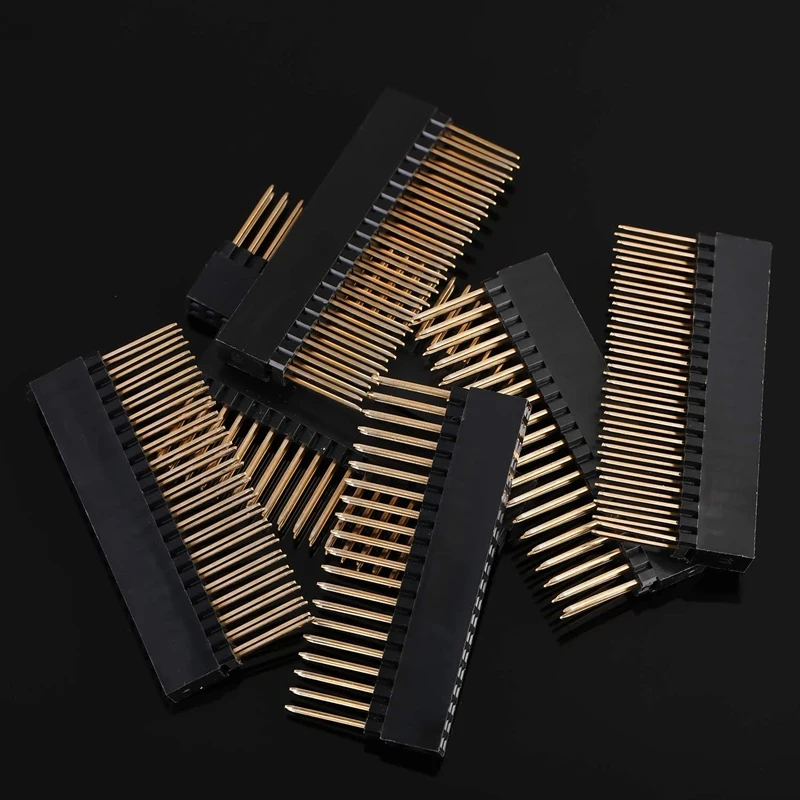 Сверхвысокий гнездовой коллектор для Raspberry Pi A +/B +/Pi 2/Pi 3 8 шт. 2X20(40 контактов) 0 1