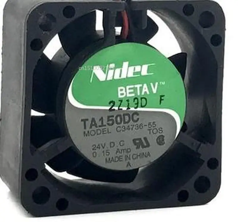 

Free shipping C34736-55 T0S Server Cooler Fan DC 24V 0.15A 40x40x20mm 2-wire