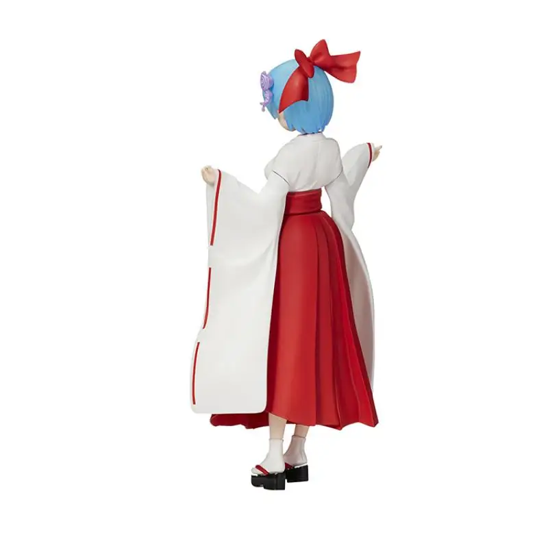 

In Stock Anime Figure Rem Re: Zero Figural Figurine Periphery Collection Rem Figurine Models Pvc Toys Ornament Re: Zero Toy Gift