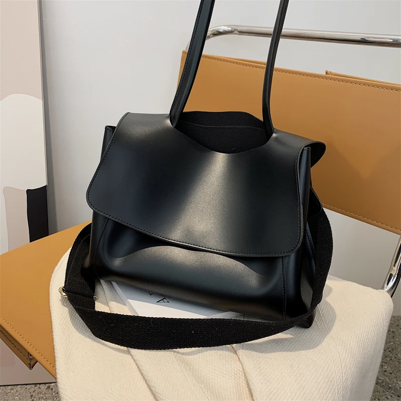 

Casual Luxury Women Crossbody Bag Minimalist Casual Handbags and Purses Large Capacity Leather Women Shoulder Bags 2021 New Tote