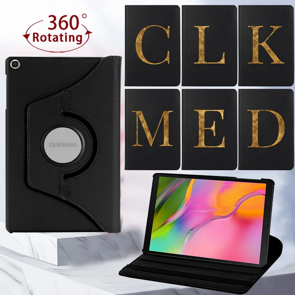 

Tablet Case for Samsung Galaxy Tab A7/Tab S6 Lite P610/Tab A 10.1 T510/T515 360 Rotating Cover Case + Free Stylus