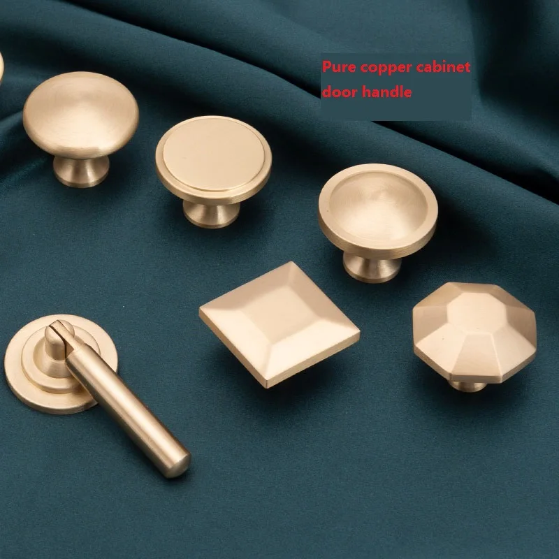 1 шт. американский стиль медная ручка шкафа и ручки Европейский современный