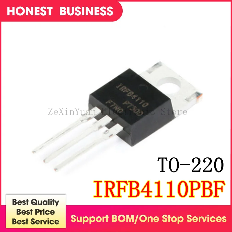

NEW 20PCS IRFB4110PBF TO220 IRFB4110 B4110 TO-220 MOS FET transistor In Stock