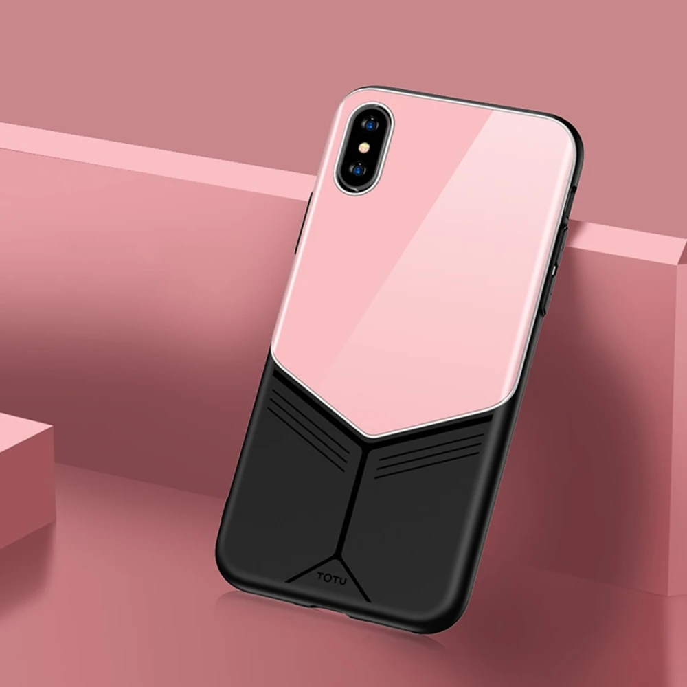 Чехол для телефона TOTU s, защитный чехол для iPhone XS Max, ударопрочный ТПУ+ PC чехол