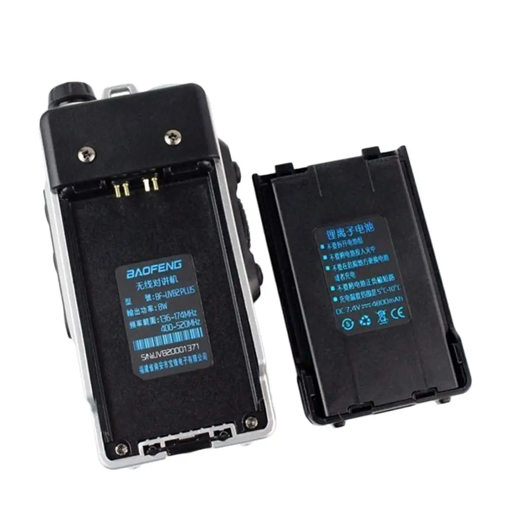 

5R Upgrade Walkie-talkie For Baofeng BF-UVB2PLUS Professional CB Radio Station Transceiver Two Way Portable Radio LCD Screen