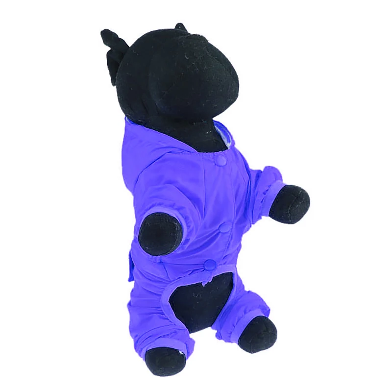 Профессиональный дождевик для домашних питомцев одежда двухслойный собак весны