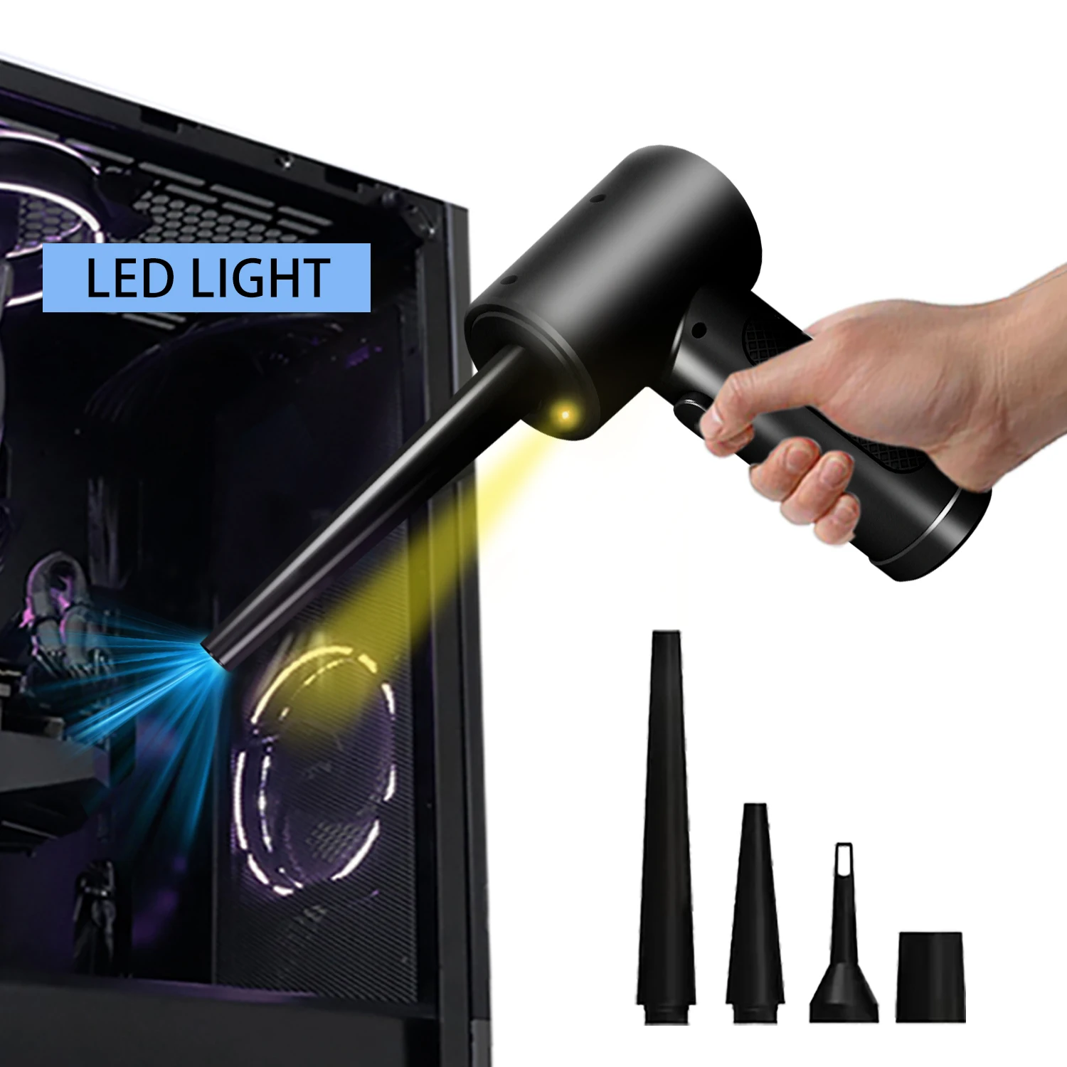 68 Вт 5000 мАч электрический беспроводной очиститель клавиатуры | Компьютеры и офис