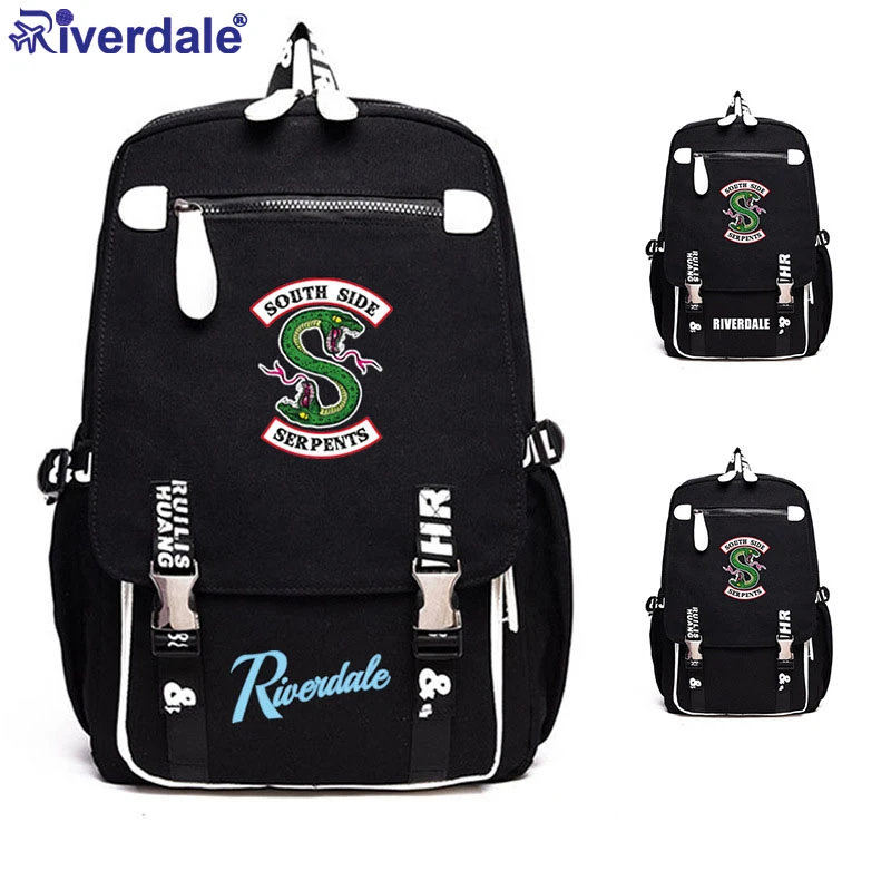2020 Riverdale южнобоковая змея школьная сумка для косплея школьный рюкзак с