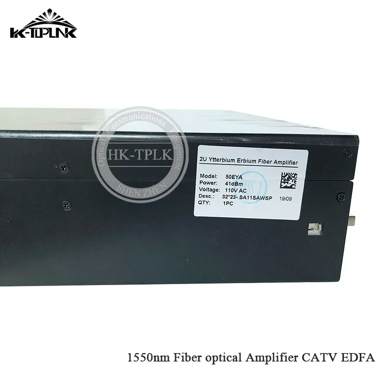 2U/80 Вт 32 порта 16/17dBm CATV EDFA 1550nm волоконно-оптический амплитfier WDM CATV EDFA SC/APC-SC/UPC разъем