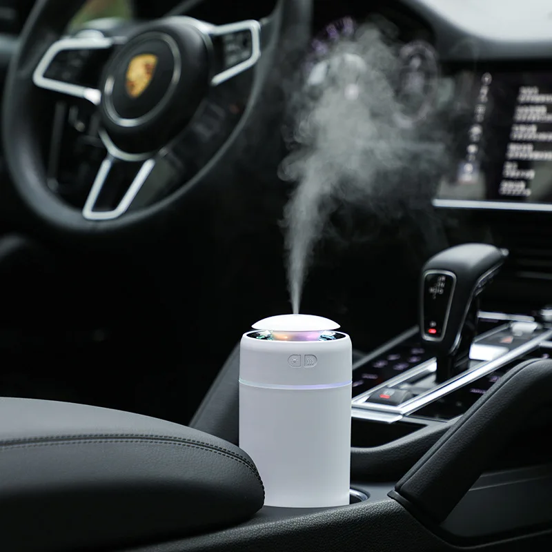 

USB Aroma Diffuser 400ML Purifier Mist Maker Ultrasonic Diffuser Portable Humidifier With Romantic Light For Home Car Office