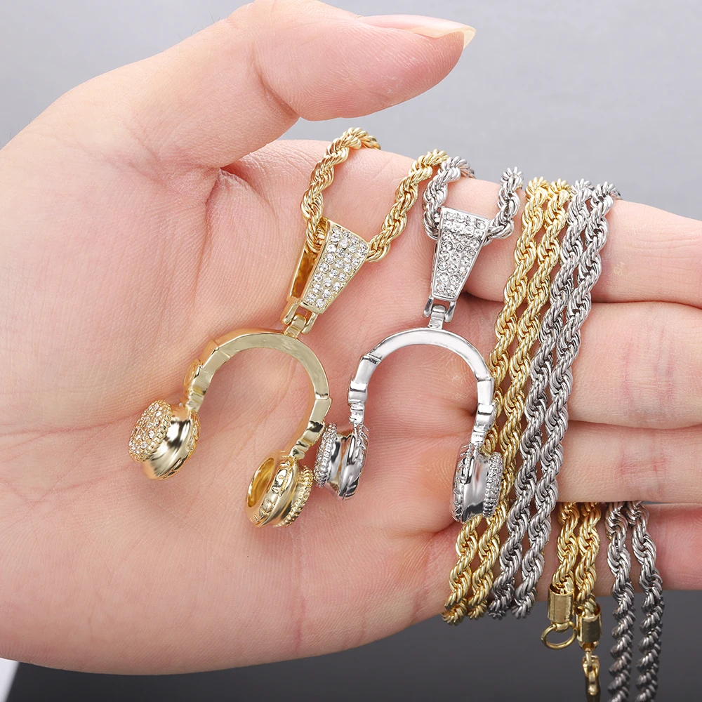 Ожерелье для мужчин и женщин длинная цепочка в стиле хип-хоп панк ювелирные