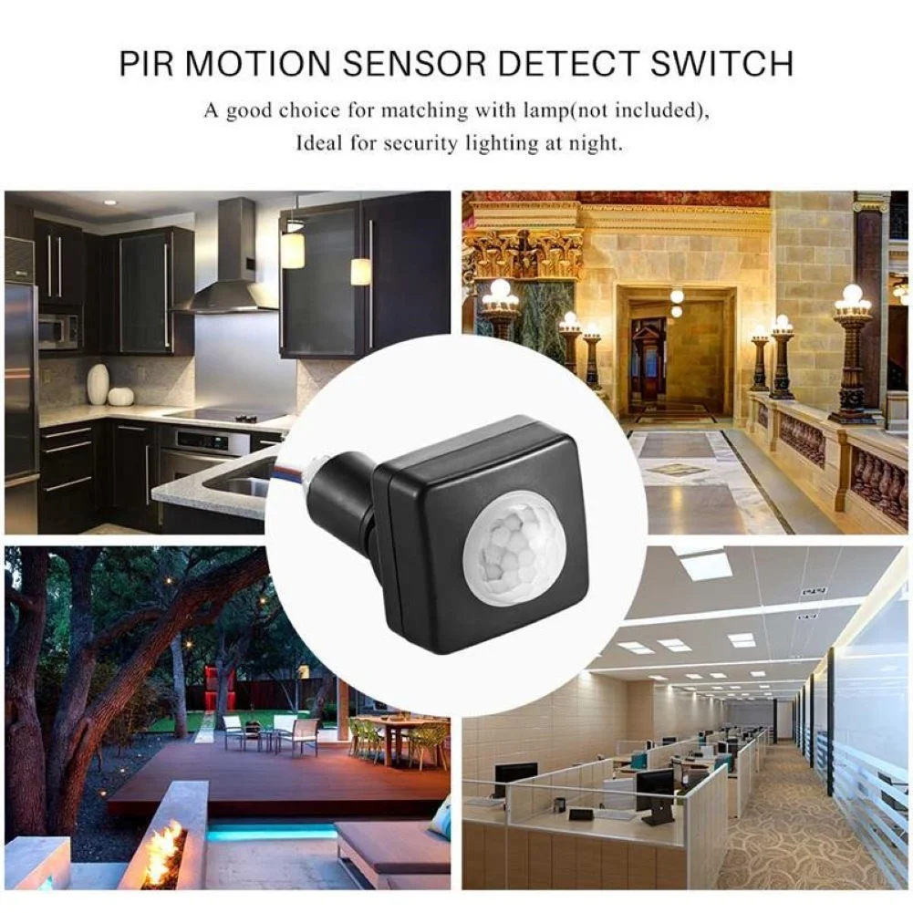 AC 90 250V Автоматический Инфракрасный датчик движения тела PIR потолочная лампа с ИК