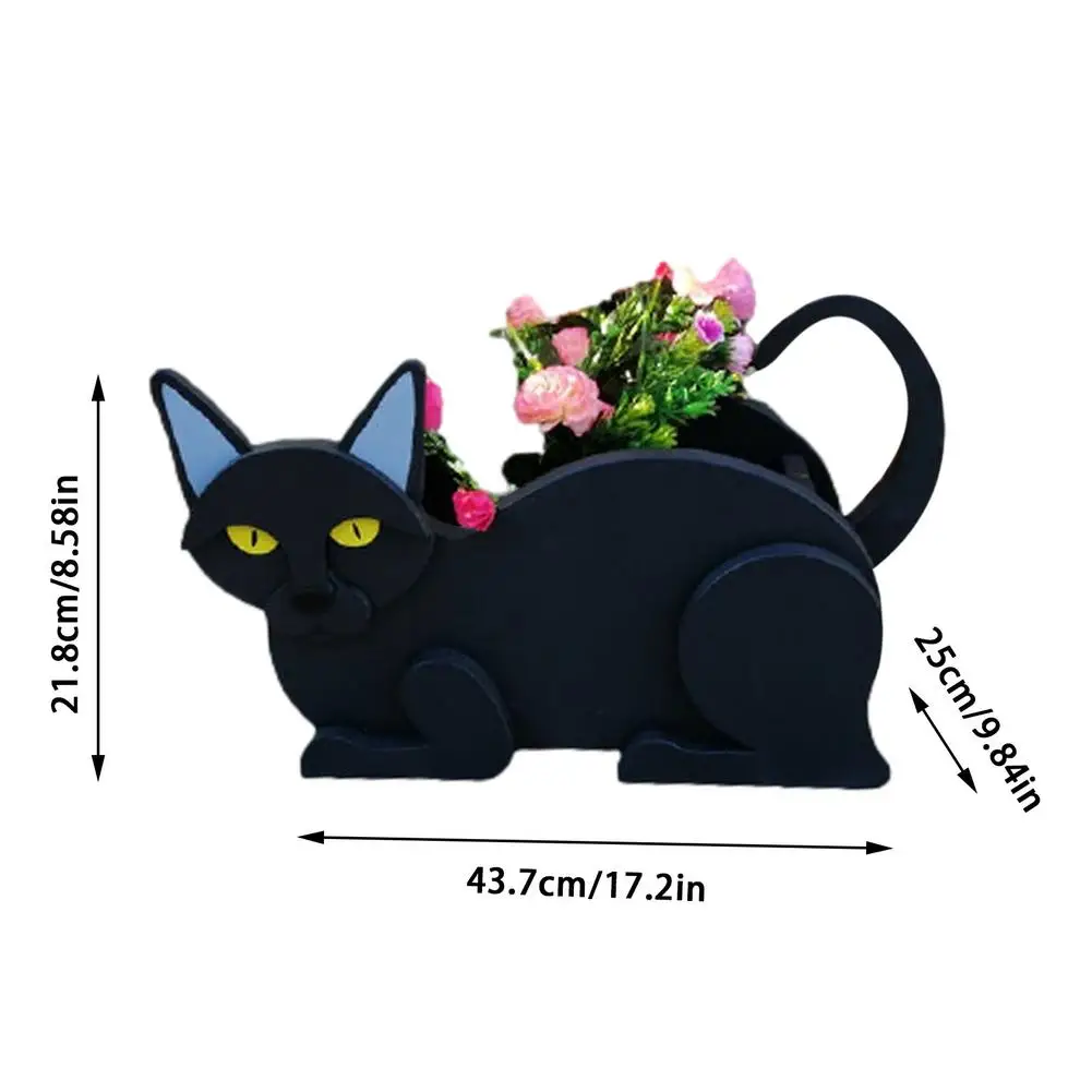 

Cute Cat Shape Garden Flower Pot Plant Planting Pot Garden Decoration Garden Balcony Cartoon Dog Outdoor Flower Pot